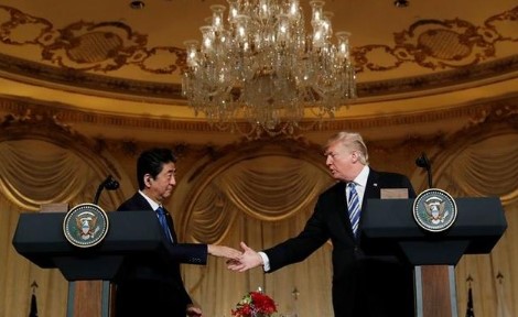 日本首相安倍晉三辭職，再也不用討好變幻莫測的美國總統(tǒng)特朗普了